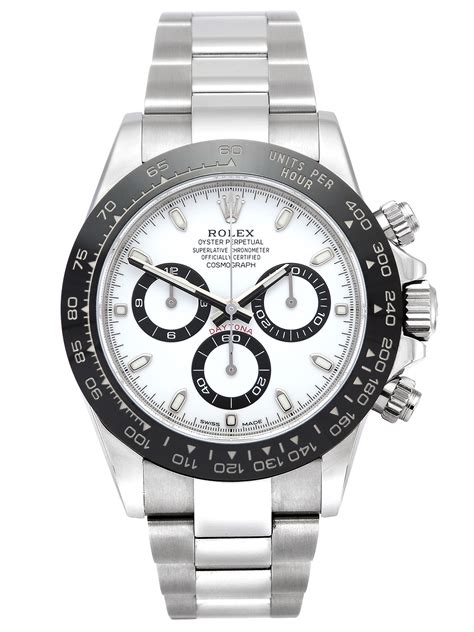 rolex ceramic daytona 116500ln white|Rolex daytona 116500 for sale.